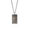 SON rhd. silver necklace cracked 