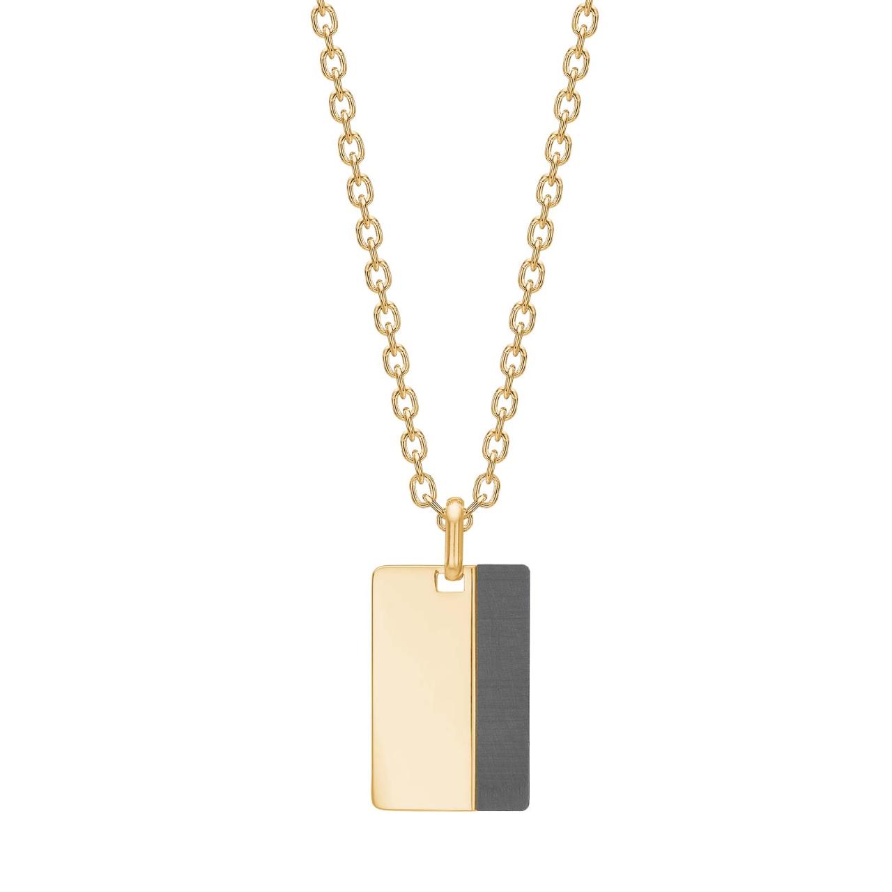 SON chain steel IP gold with carbon