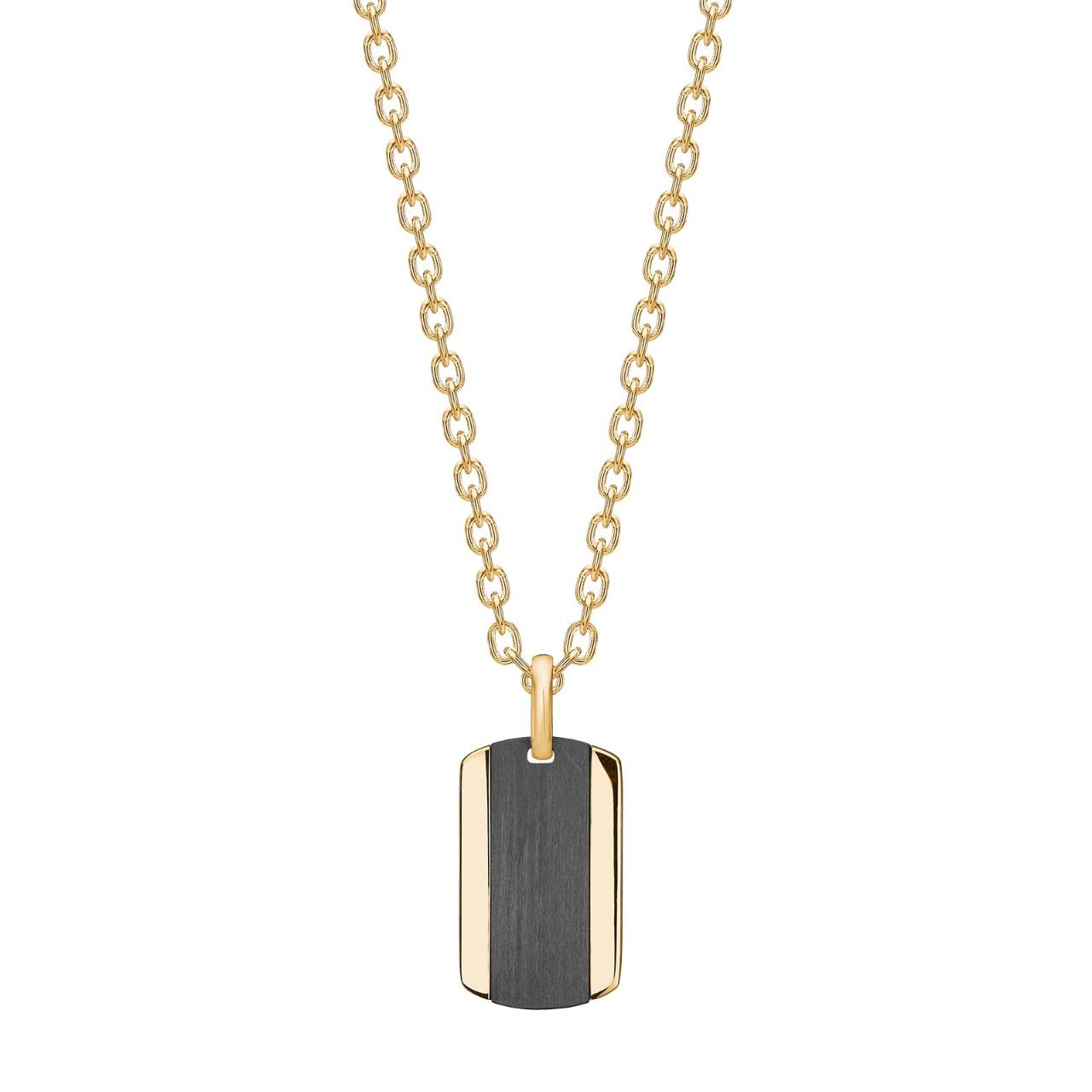 SON chain steel IP gold with carbon