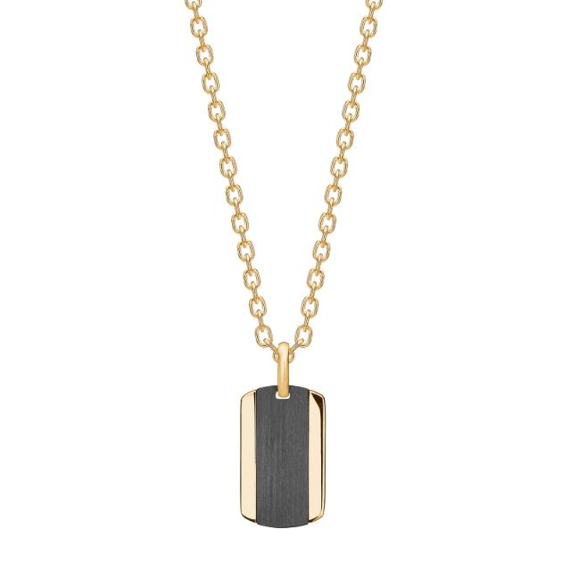 SON chain steel IP gold with carbon