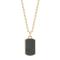 SON chain steel IP gold with carbon
