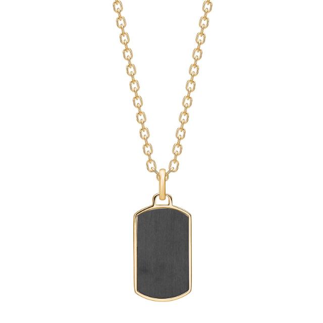 SON chain steel IP gold with carbon