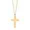 SON chain steel IP gold with cross