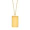 SON chain steel IP gold with plate