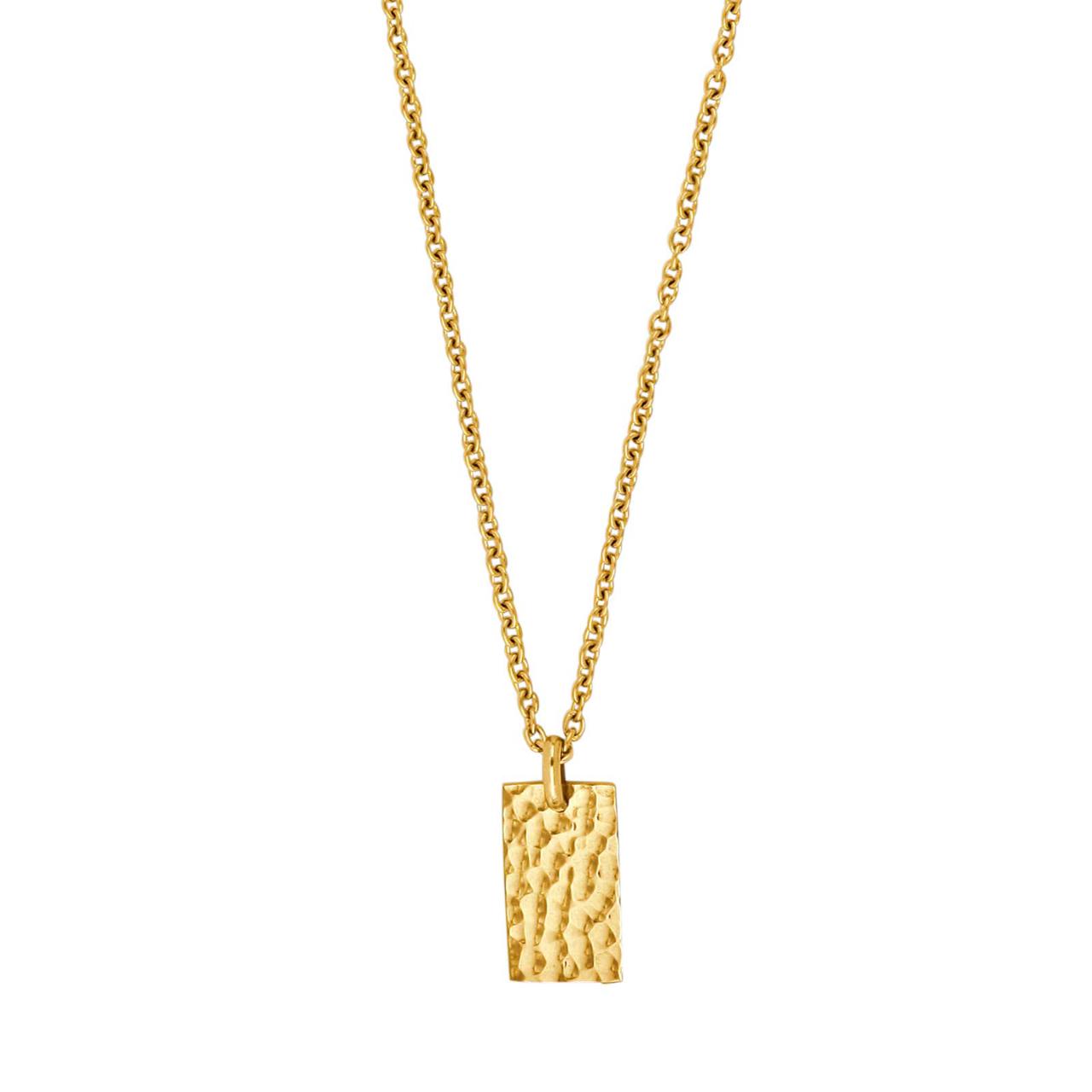 SON chain steel IP gold with plate