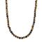 SON chain steel with tiger eye 6mm