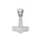 Siersbøl silver rhod. pendant/charm Thors Hammer 