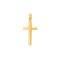 8ct. gold cross 20mm 