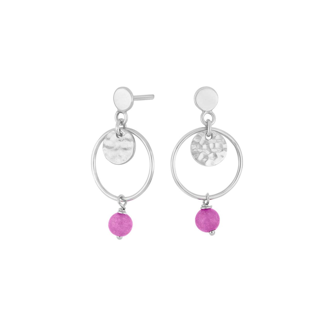 Rhd. sil earrings JOY52 LQ 