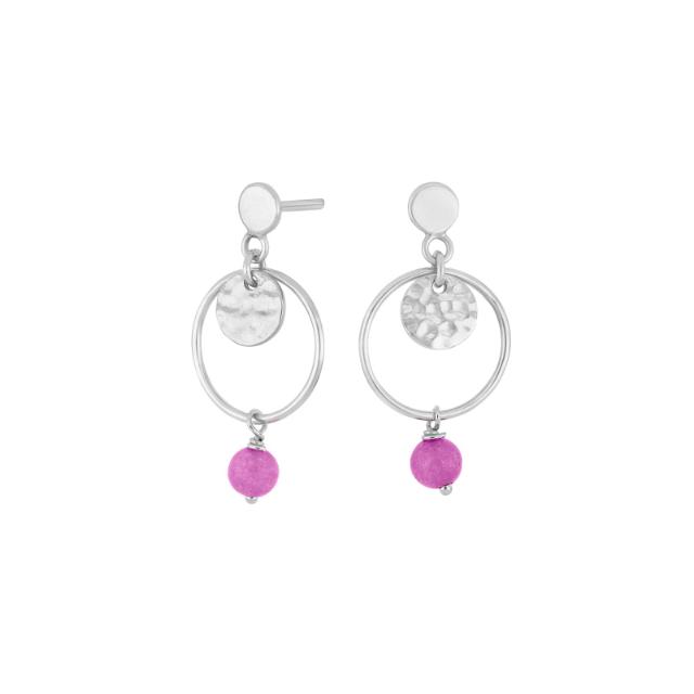 Rhd. sil earrings JOY52 LQ 