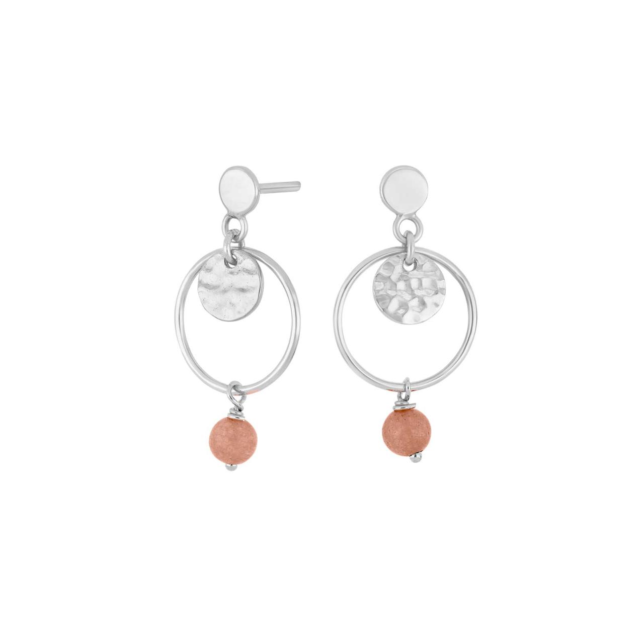 Rhd. sil earrings JOY52 PM 