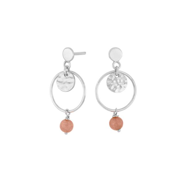 Rhd. sil earrings JOY52 PM 