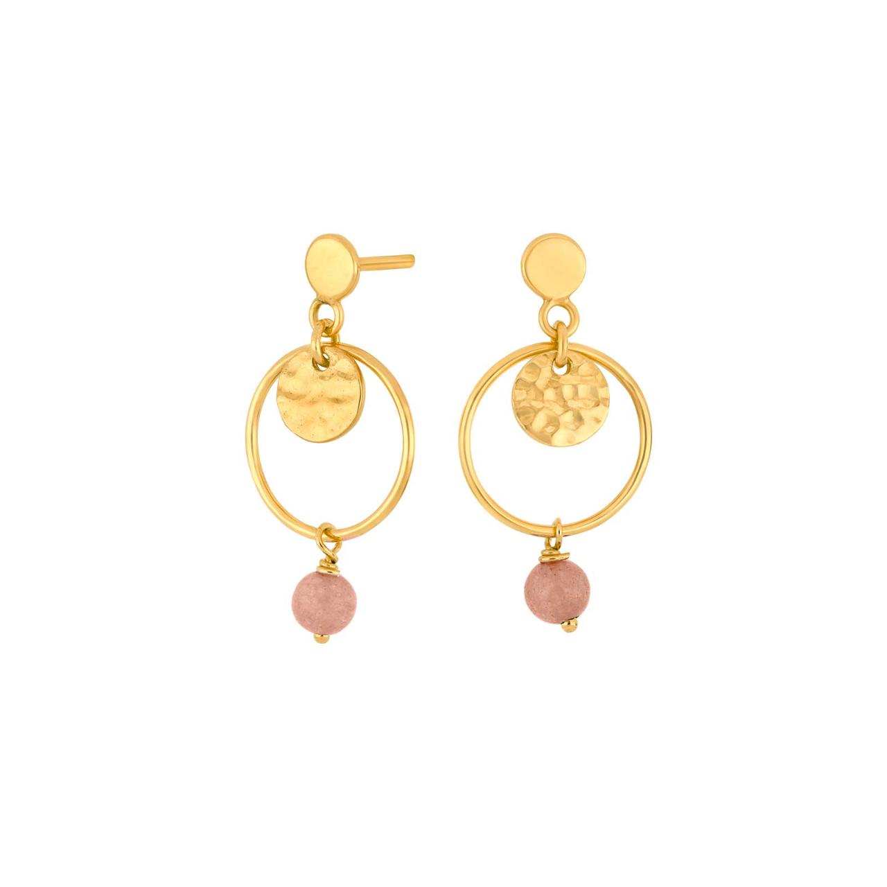 Gold pl. earrings JOY52 PM 