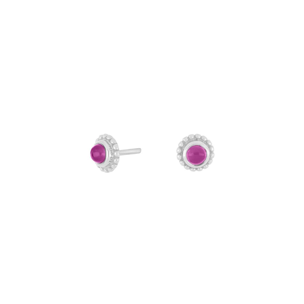 Rhd. sil earrings JOY52 LQ 