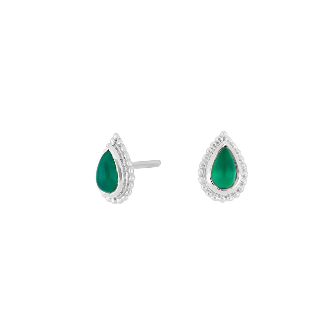 Rhd. sil earrings JOY52 GC drop 