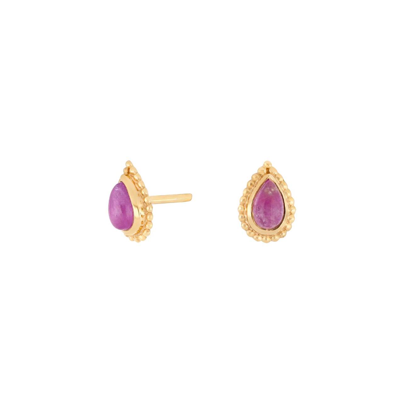 Gold pl. earrings JOY52 LQ drop 