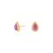 Gold pl. earrings JOY52 LQ drop 