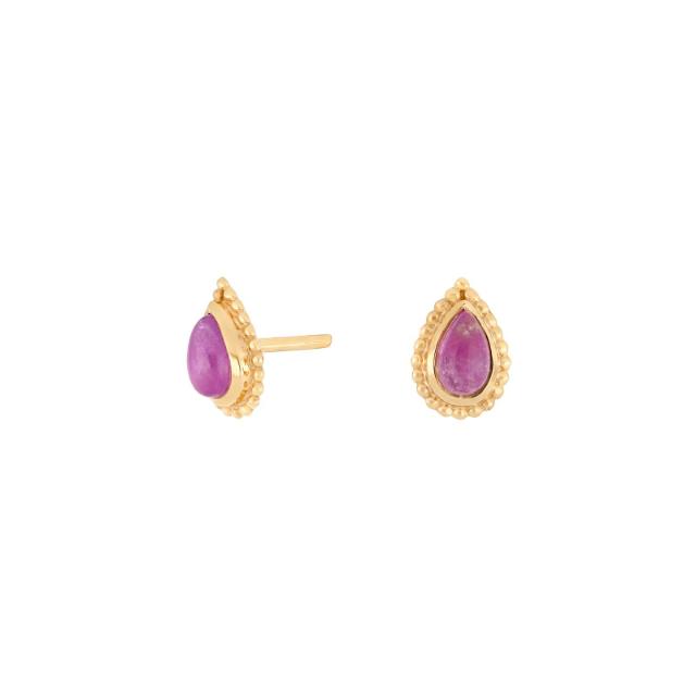 Gold pl. earrings JOY52 LQ drop 
