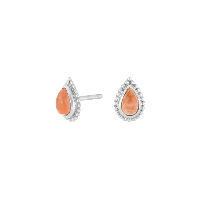 Rhd. sil earrings JOY52 PM drop 