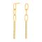 Gold-plated silver earring KLEONOR 