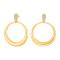 Gold-plated silver earring KIMINOR 