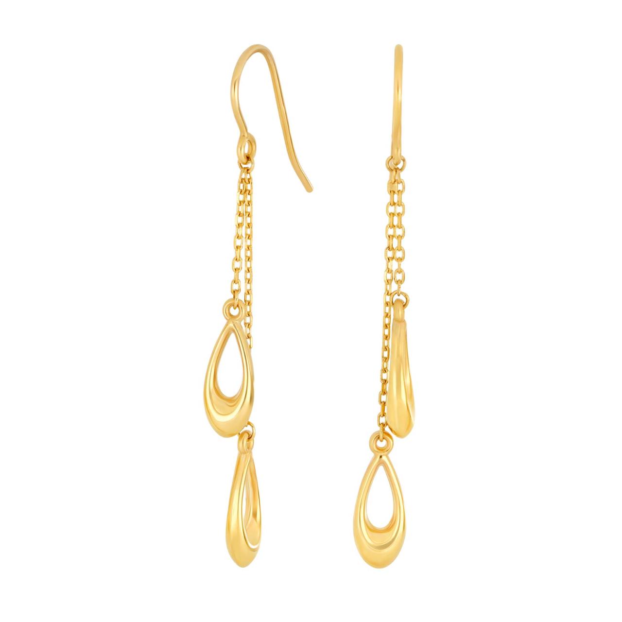 8ct. gold earrings 
