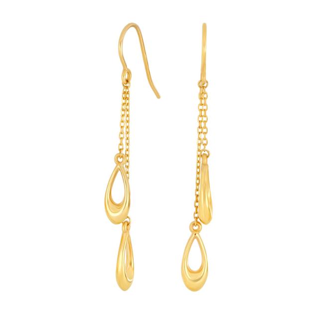 8ct. gold earrings 
