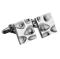Cuff links silver 
