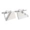 Silver cuff links 