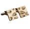 Cuff links silver gold-plated 