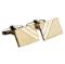 Cuff links 925 gold-plated 