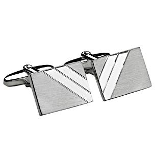 Cuff links silver 