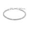 Rhod. silver bracelet SQUARE52 