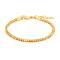 Goldpl. silver bracelet SQUARE52 