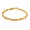 SON bracelet steel IP gold 18+2cm 
