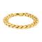 SON bracelet steel IP gold brushed 19cm 