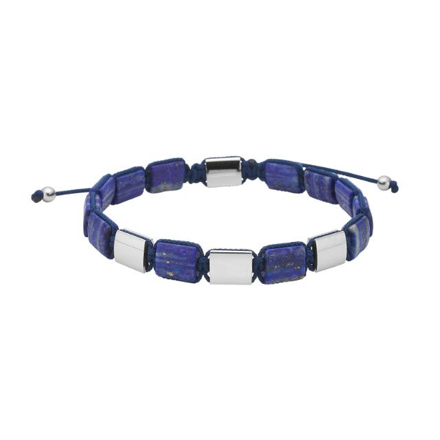 SON bracelet lapis w.steel