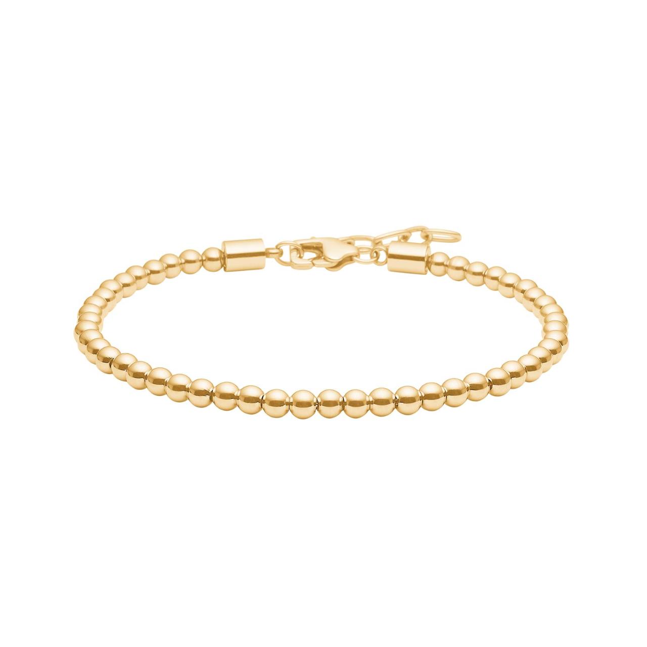 SON steel bracelet IP gold