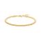 SON steel bracelet IP gold