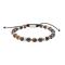 SON bracelet yellow tiger eye w.steel