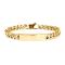 SON bracelet STEEL panzer w. plate shiny 21cm 21