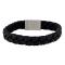 SON bracelet black calf leather 23cm 23