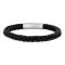 SON bracelet black calf leather 19cm 19