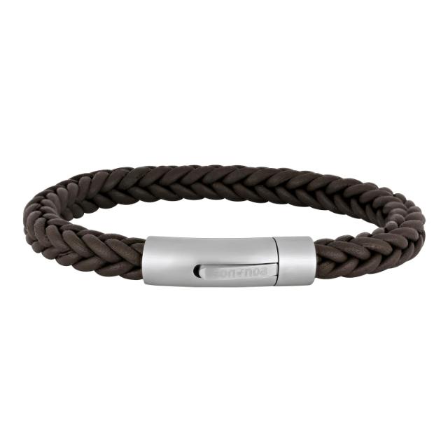 SON bracelet dk brown calf leather 23cm 23