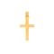 8ct. gold cross 23mm 