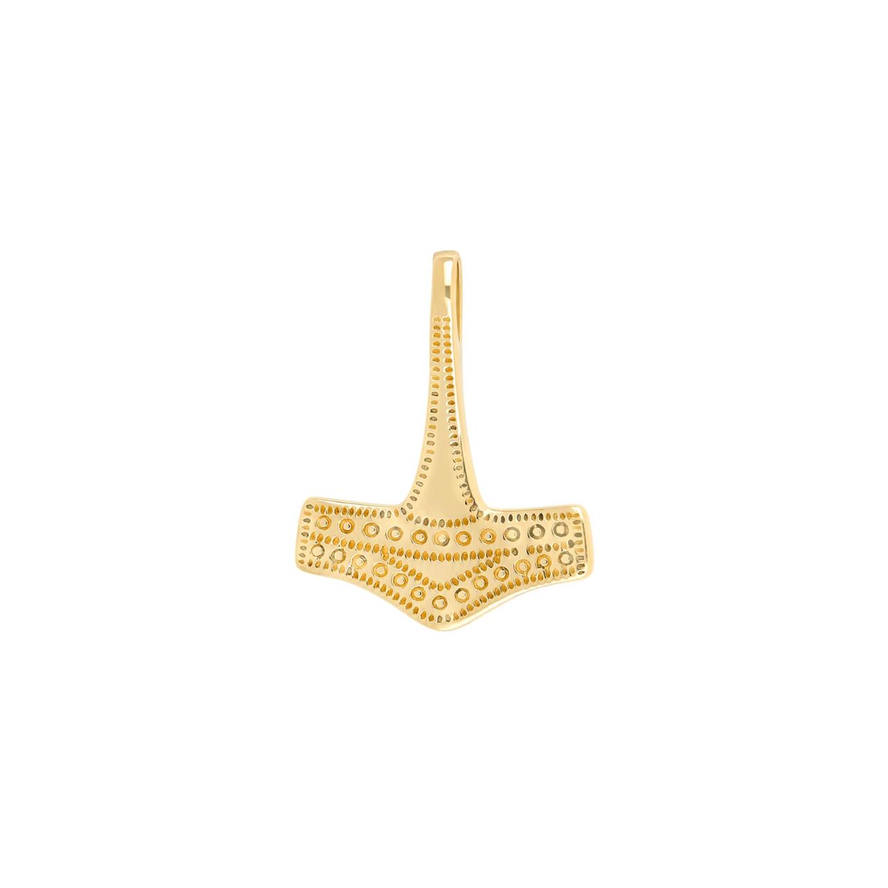 8ct. gold pendant Thors Hammer 
