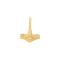 8ct. gold pendant Thors Hammer 