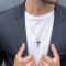 SON rhd. silver necklace 
