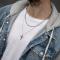 SON necklace STEEL panzer shiny 60cm 