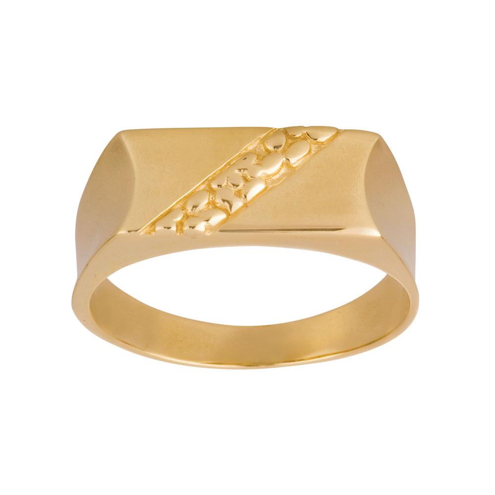 8ct. gold ring for men 